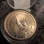 US One Dollar 2008 P John Quincy Adams  Coin fresh from the tube 