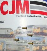 CJM N GAUGE BRASS ROUND  BUFFERS X4 PCS  NEW
