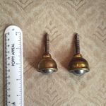 2 Vintage Screw in Ball Castors