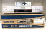 Panasonic NV-HV61EB-S HDMI 6 Head Hi-Fi NICAM VHS VCR Super Drive Boxed Bundle