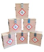 2 x 1lb Blackpowder & Pyrodex Powder Box including a 1lb Powder Bottle.