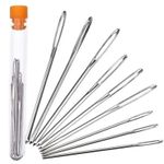 9pcs Large Eye Blunt Needles Wool Thick Knitter Yarn Hand Sewing Darning Set uk