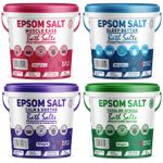 Scented Spa Epsom Bath Salts Natural Magnesium Sulphate Relax Muscle Aches Pain