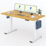 FLEXISPOT E1 Plus Electric Height Adjustable Standing Desk  Sit Up Desk for Home