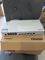 QNAP QSW-M408-2C 12 Port Web Managed Switch 8x 1Gbps 4x 10Gbps SFP+ Ports 96Gbps