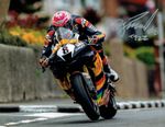 Davey Todd 16 x 12 autographed Isle of Man TT 2022 Picture