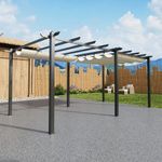 Outdoor Pergola Awning Gazebo Canopy Furniture Barbecue Party Garden BBQ Shelter