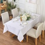 Extra Large Rectangular Fabric Tablecloth 150x300cm and 140x200cm 4 Colours