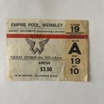 Huge Reduction in price ! Wings Empire Pool Wembley 1976 Concert Ticket  (UK) 