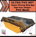 14ft X 8ft High Quality Skip Net/Heavy Duty PVC Mesh Material 250gsm Net Cover
