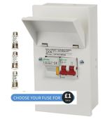 Metal Clad Fused Isolator Sub Main Switch Fuse Unit Single Phase 63A 80A or 100A