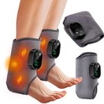 2X Cordless Foot Ankle Massager 6 Heat 3 Modes for Plantar Fasciitis Pain Relief