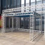 3m x 3m Light Bridge Goalpost Stand Aluminium Truss Lighting System 50KG Bearing
