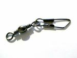 50 Size 6 black AMERICAN SNAP SWIVELS carp sea pike