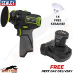 Sealey CP108VCP 10.8V Mini Polisher - SV10.8 Series Ø75mm, 2Ah Battery+Strainers