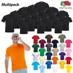 Fruit of the Loom Plain T-shirt Wholesale Multipacks of 5 10 25 50 100