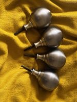 Brass bedknobs screw thread bed knob x 4