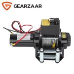 Electric Winch 3000lbs/1361kg 12v with Synthetic Rope & Wireless Remote Garage