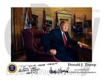 PRESIDENT DONALD TRUMP PERSONALIZED MESSAGE AUTOGRAPH CUSTOM 8x10 PHOTO