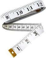 Body Measuring Tape Fabric Dressmakers Tailor Sewing Seamstress Diet Tape Ruler