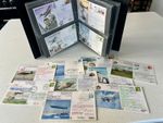 JOB LOT 67 RAF MILITARY SIGNED FLOWN COVERS COLLECTION IN PREMIUM ALBUM BINDER.
