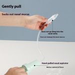 Baby Nasal Aspirator Powerful Hand Pump Non-invasive Nose Tip Nose Suction