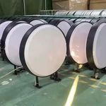 Double Sided Round Illuminated Projecting Light Box 60cm Projecting Shop Sign 