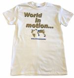 Iconic New Order  'World in Motion'  WHITE T-Shirt *** World Cup***