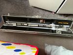 SABERSPRO Star Wars Luke Skywalker Silver Lightsaber w/ Hard Case & Stand