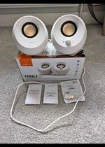 Creative Pebble V3 2.0 Computer Speakers Bluetooth USB Wired White