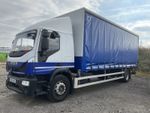 IVECO 180e250 Euro 6. 24ft Curtain Sider.  Low Mileage With DVS Kit For London