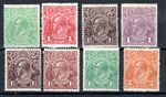 Australia 1917-23 selection of Sideface issues between SG 48 and 62 MH