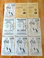 Leigh Rugby League Programmes 1957 - 1969