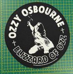 Ozzy Osbourne Blizzard Of Ozz Large Size Sew On Back Patch Officially Licensed
