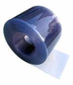 CLEAR FLEXIBLE PVC DOOR STRIP / CURTAIN - 100MM - 400MM WIDTH VARIOUS LENGTHS 