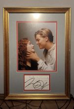 Titanic Kate Winslet And Leonardo DiCaprio Frames Signed Print