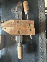 Wooden Jorgensen Clamp Adjustable Hand Screw Antique Vintage Rustic