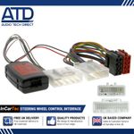 Steering Wheel Interface ISO For Renault Master Trafic Twingo Vauxhall Movano AT