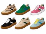 Retro Platform Trainers for Women � Casual Gum Sole Sneakers
