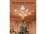 Christmas Tree Topper Projector, Santa Claus & Stars