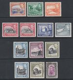 Cyprus 1938 part set to 18pi UM / MNH    Plus 3 x fine used values