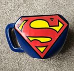 Paladone DC Comics Superman S-Shield Logo Blue Mug Cup, Action Genre