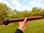 HUGE 1920S GARDEN WATERING ROSE & PIPE  USE OR UPCYCLE  SHOWER HEAD ETC COPPER A