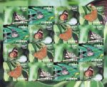 Samoa 2015 Mi. 1259-62 Sheet IMPERFORATED Unperforated Butterflies Butterflies