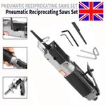 1/4'' High Speed Pneumatic Reciprocating Air Body Saw With Blades Cutting Tool