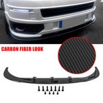FOR VW Transporter T5 T5.1 Sportline 10-14 CARBON LOOK FRONT BUMPER SPLITTER LIP