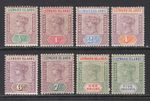 M14183 Leeward Islands 1890 SG1/8 - 1890 Definitives.