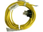 Power Cable NUMATIC Henry Hetty George Vacuum Long Mains Lead 10 Metres YELLOW