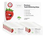 Whites Beaconsfield Premium Teeth Whitening Strips Non Peroxide Mint 28 Strips