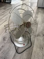 Vintage Rellim 12” Electric Desk Table Fan Mid Century Retro 1950s 60s British